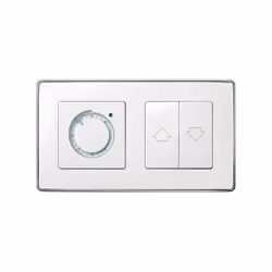 Simon 8201620-244 Placca copripresa e copri interruttori Bianco
