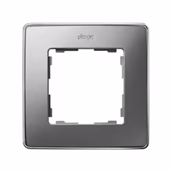 Simon 8201610-093, Alluminio, Plastica, Simon 82, IP20, CE, 5 - 40 °C