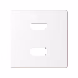 Simon 8201095-030, Bianco, Plastica, Simon 82, HDMI + USB Type-A, IP20, CE