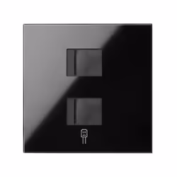 Simon 10000006-138, Nero, Plastica, Simon 100, RJ-45, IP20, CE