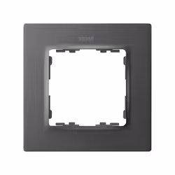 Simon 8200617-096, Titanio, Plastica, Simon 82, IP21, CE, 5 - 40 °C