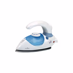 JATA PL357N, Ferro a secco, Acciaio inossidabile, Blu, Bianco, 800 W, 230 V