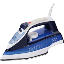 JATA PL618 ferro da stiro Ferro da stiro a secco e a vapore 2600 W Nero, Blu, Bianco