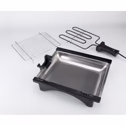 JATA BQ95 barbecue per l'aperto e bistecchiera Da tavolo Elettrico Nero 2000 W - Vista aggiuntiva 4