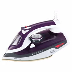 JATA PL221C, Ferro a vapore, Piastra in ceramica Ultra Glide, Grigio, Viola, Bianco, 30 g/min, 0,35 L, Da Incasso
