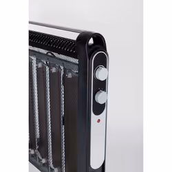 JATA RD227N stufetta elettrica Interno Nero 2000 W