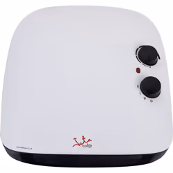 JATA TC95 stufetta elettrica Interno Nero, Bianco 1800 W Riscaldatore ambiente elettrico con ventilatore - Vista aggiuntiva 2