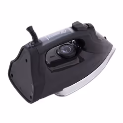 JATA PL622C ferro da stiro Ferro da stiro a secco e a vapore Piastra in Ceramica 3000 W Nero