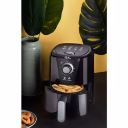 JATA JEFR1221 friggitrice Singolo 1,5 L 1000 W Friggitrice ad aria calda Nero - Vista aggiuntiva 5