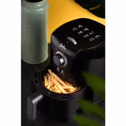 JATA JEFR1221 friggitrice Singolo 1,5 L 1000 W Friggitrice ad aria calda Nero - Vista aggiuntiva 6