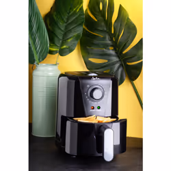 JATA JEFR1221 friggitrice Singolo 1,5 L 1000 W Friggitrice ad aria calda Nero - Vista aggiuntiva 7