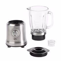 JATA JEBT1241 frullatore 1,75 L Frullatore da tavolo 1200 W Metallico, Trasparente