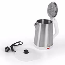 JATA JEHA1723 bollitore elettrico 2 L 1500 W Acciaio inox, Bianco - Vista aggiuntiva 6
