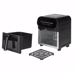 JATA JEFR1230 friggitrice Singolo 6,2 L Indipendente 1700 W Friggitrice ad aria calda Nero