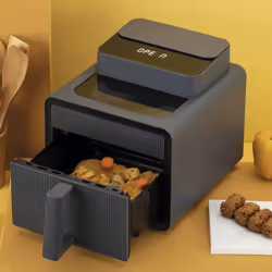 JATA JEFR1270 Friggitrice ad aria 7 L 1600 W Nero - Vista aggiuntiva 5