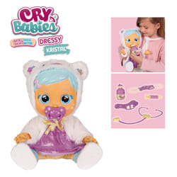 IMC Toys Cry Babies Dressy Kristal Malatina