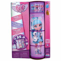 IMC Toys Cry Babies Kristal, Bambola alla moda, Femmina, 3 anno/i, Ragazza, 200 mm, Multicolore