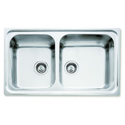 Teka 10119021 lavello Lavello ad incasso Semicerchio Acciaio inox