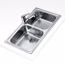 Teka 10119021 lavello Lavello ad incasso Semicerchio Acciaio inox