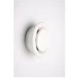 Koppa acciaio bianco tubo diffusore da incasso regolabile ø 12,5 cm