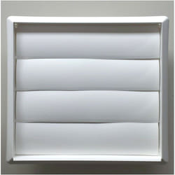 EDM - Tubo in pvc griglia di ventilazione ø120mm o 16,5x18,5cm con piastre mobili