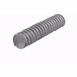 Tubo flessibile in plastica ø12 ́5cm x 2.5m temperatura da 20 a 70°c 1500 pa pressione massima da utilizzare in riscaldamento ...