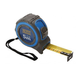 ALYCO 197320 rotella metrica 8 m Plastica Nero, Blu, Grigio, Giallo