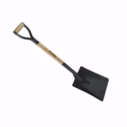 ALYCO 198615, Spade, Legno, Nero, Legno, Quadrato, A forma di D, Monocromatico