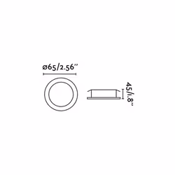 Faro 42921, 400 lm, IP20, Bianco