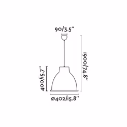 Faro 68563 lampada a sospensione E27