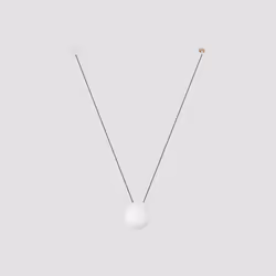 Faro 28375-1L, Bianco, Vetro, Metallo, IP20, I, 1 lampadina(e), E27