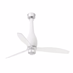 Faro 32001-9, Ventilatore domestico con pale, Trasparente, Bianco, Soffitto, 128 cm, IP20, I