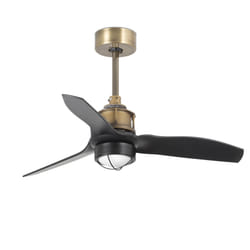 Faro 33429-10 ventilatore Nero, Oro