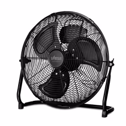 Ufesa FF0450, Ventilatore domestico con pale, Nero, Pavimento, 45 cm, AC, 120 W