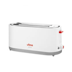 Ufesa TT7375 tostapane 7 2 fetta/e 1400 W Grigio, Rosso, Bianco