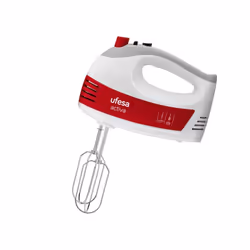 Ufesa BV4650 ACTIVA, Sbattitore manuale, Rosso, Bianco, Impasto, Miscelatura, 400 W