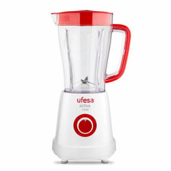 Ufesa BS4707 1,5 L Frullatore per cottura 500 W Rosso, Bianco