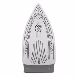 Ufesa PV3285 ferro da stiro Ferro da stiro a secco e a vapore Piastra in Ceramica 2800 W Nero, Grigio, Bianco