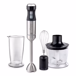 Ufesa BP4752, Frullatore ad immersione, Tritaghiaccio, 1400 W, Nero, Acciaio inox
