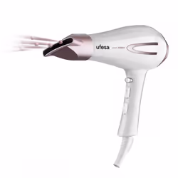 Ufesa SC8400 AirPro asciuga capelli 2200 W Oro rosa, Bianco