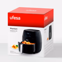 Ufesa AF5000 friggitrice Singolo 5 L Indipendente 1500 W Friggitrice ad aria calda Nero - Vista aggiuntiva 5