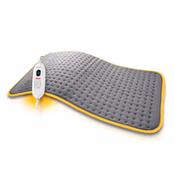 Ufesa 10105385, 75 x 40 cm, 100 W, Grigio, Microfibra, 90 min, Addome, Gambe, Collo