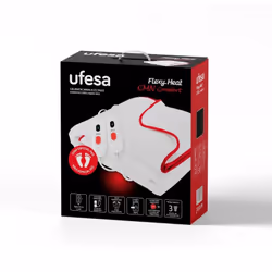Ufesa Flexy Heat CMN Comfort Bianco Tessuto 2 persona(e)