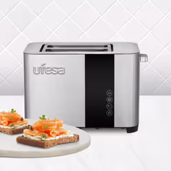 Ufesa 71305542 tostapane 7 2 fetta/e 850 W Nero, Acciaio inox - Vista aggiuntiva 2