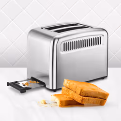 Ufesa 71305557 tostapane 9 2 fetta/e 950 W Nero, Acciaio inox - Vista aggiuntiva 4
