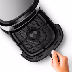 Ufesa 72805690 friggitrice Singolo 6,5 L Indipendente Friggitrice ad aria calda Nero, Acciaio - Vista aggiuntiva 4