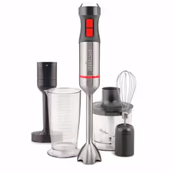Ufesa BP4654, Frullatore ad immersione, 1200 W, Nero, Rosso