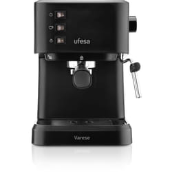 Ufesa - Varese Macchina Caffè Espresso e Cappuccino, Pressione 20 bar, 2 modalità: caffè macinato o dose singola, Vaporiera Regolabile, Serbatoio