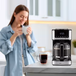 Ufesa Ariccia 14 Macchina da caffè americano semiautomatica 1,8 L Nero, Acciaio inox - Vista aggiuntiva 5