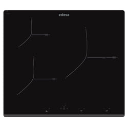 Edesa EIT-6329 B Nero Da incasso 59 cm Piano cottura a induzione 3 Fornello(i)